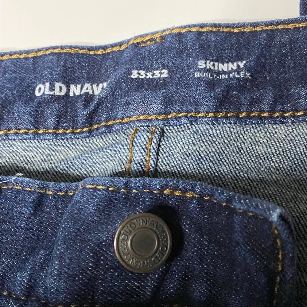 Old Navy Deep Indigo Skinny’s - Picture 9 of 10